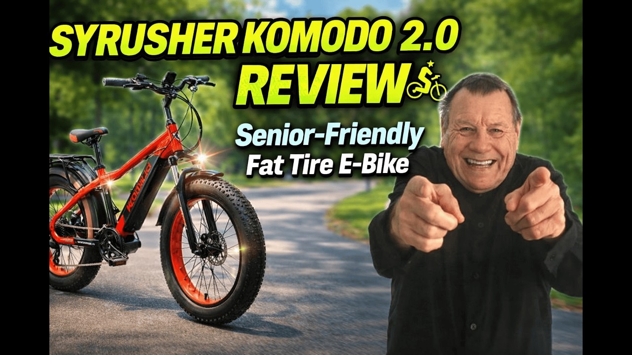 Cyrusher Kommoda 20 Inch Fat Tire E-Bike Review | Price, Range & Real Ride Test: Watch me CRASH!