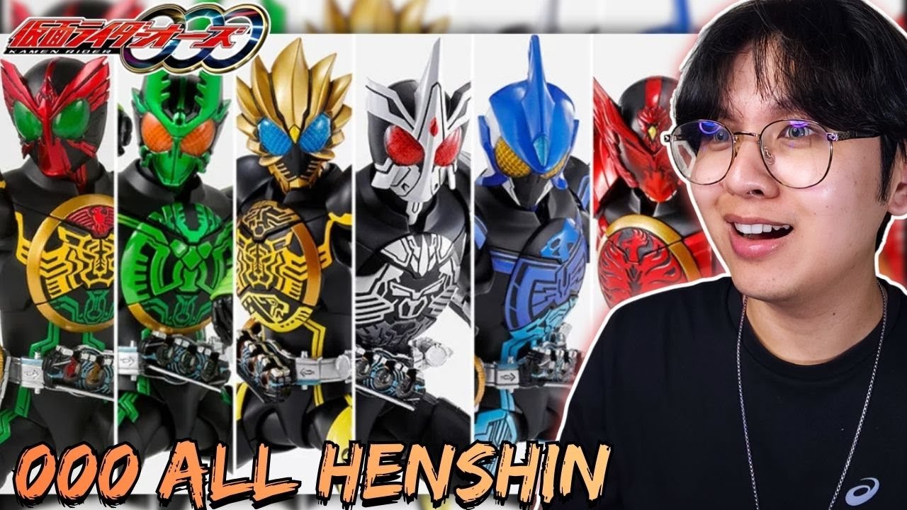 У НАС ВЕСЬ ОТРЯД ДЖУНГЛЕЙ!! | Kamen Rider OOO All Henshin Reaction (Часть 1)