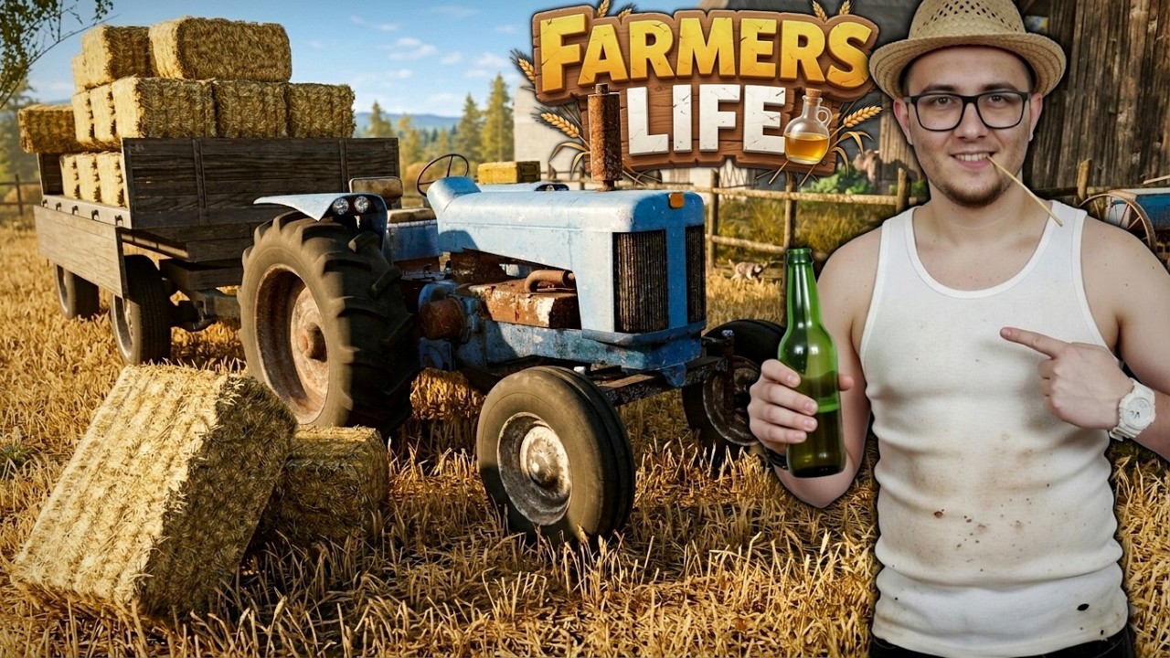Zbieramy Snopki Na Polu 😮 Naprawiłem Ciągnik ✅ FARMERS LIFE #70 🌱 MafiaSolec