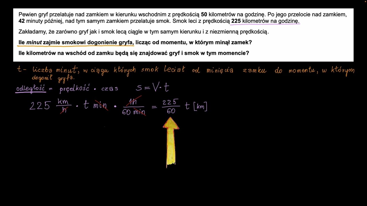 Przykład porównywania stałych szybkości zmian