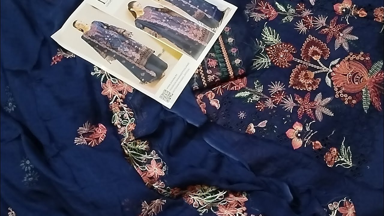 EID COLLECTION 💕 LUXURY EMBROIDERED LAWN 😍BY RAMSHA N ZELLBURY🛍️🛍️🔥