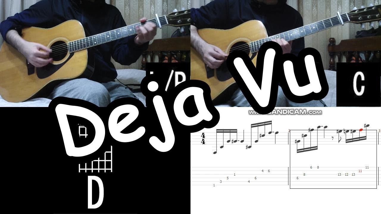 Dreamcatcher - Deja Vu (데자부) - Acoustic Guitar Cover Tutorial (드림캐쳐)