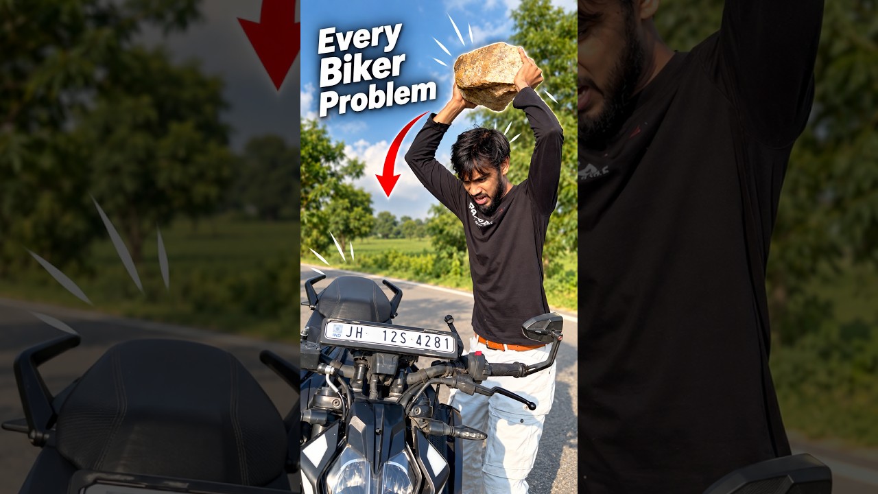 Frustrations of every Bikers #duke250 #bike