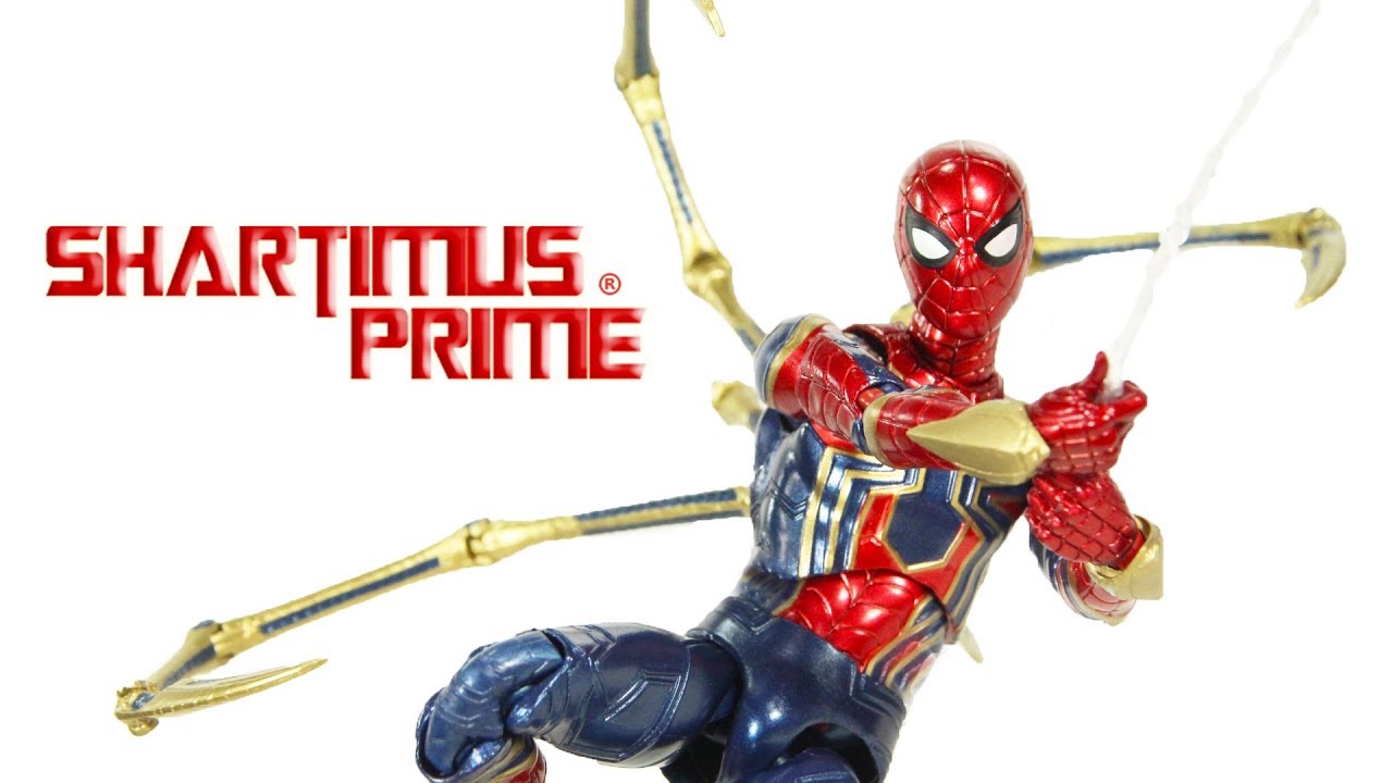 MAFEX Iron Spider Avengers Infinity War Medicom Marvel Studios Import Action Figure Review