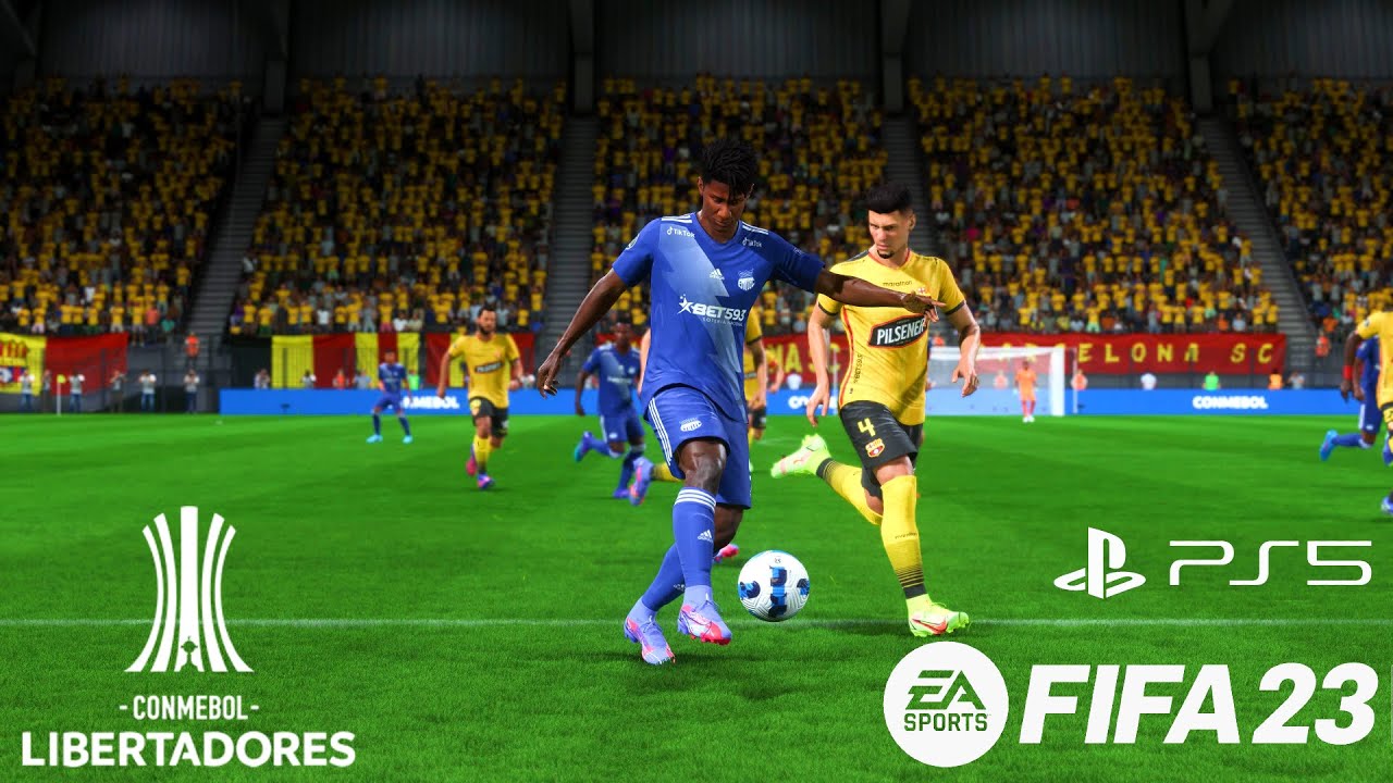 FIFA 23 Emelec vs Barcelona SC gameplay ps5 español latino