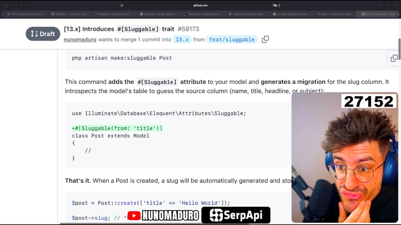 🔴 Open Source Dev Stream: New PR, Pint Features & More