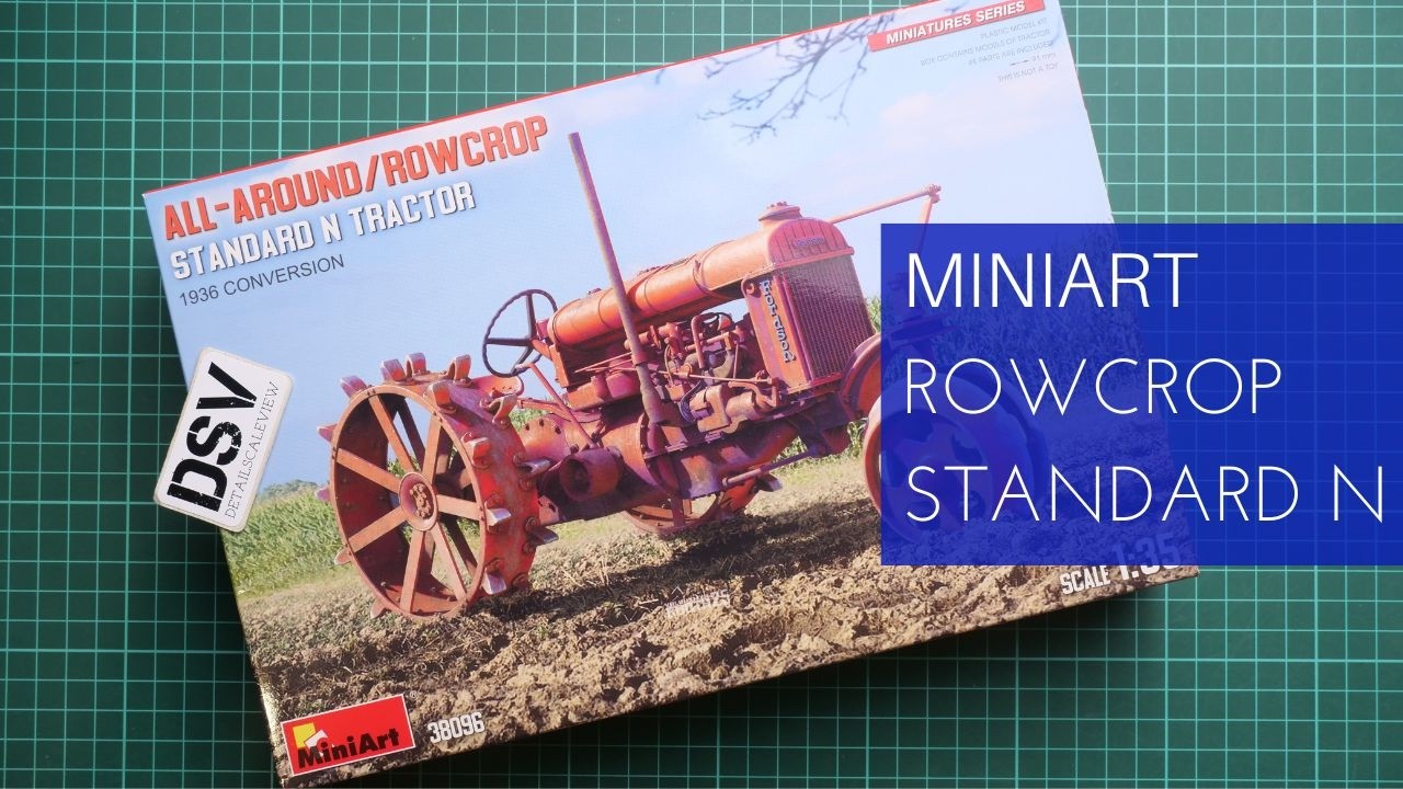 Miniart 1/35 All-Around/Rowcrop Standard N Tractor (38096) Review