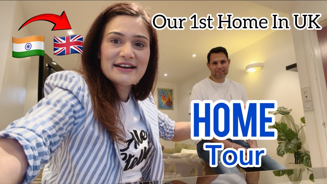 Our 1st Home Tour In UK 🇬🇧 | Indian Family House Tour 🧿 