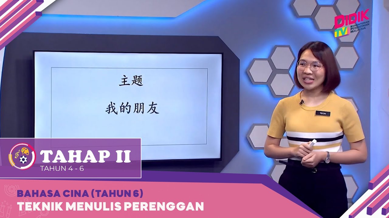 Tahap II (2022) | Bahasa Cina (Tahun 6): Teknik Menulis Perenggan