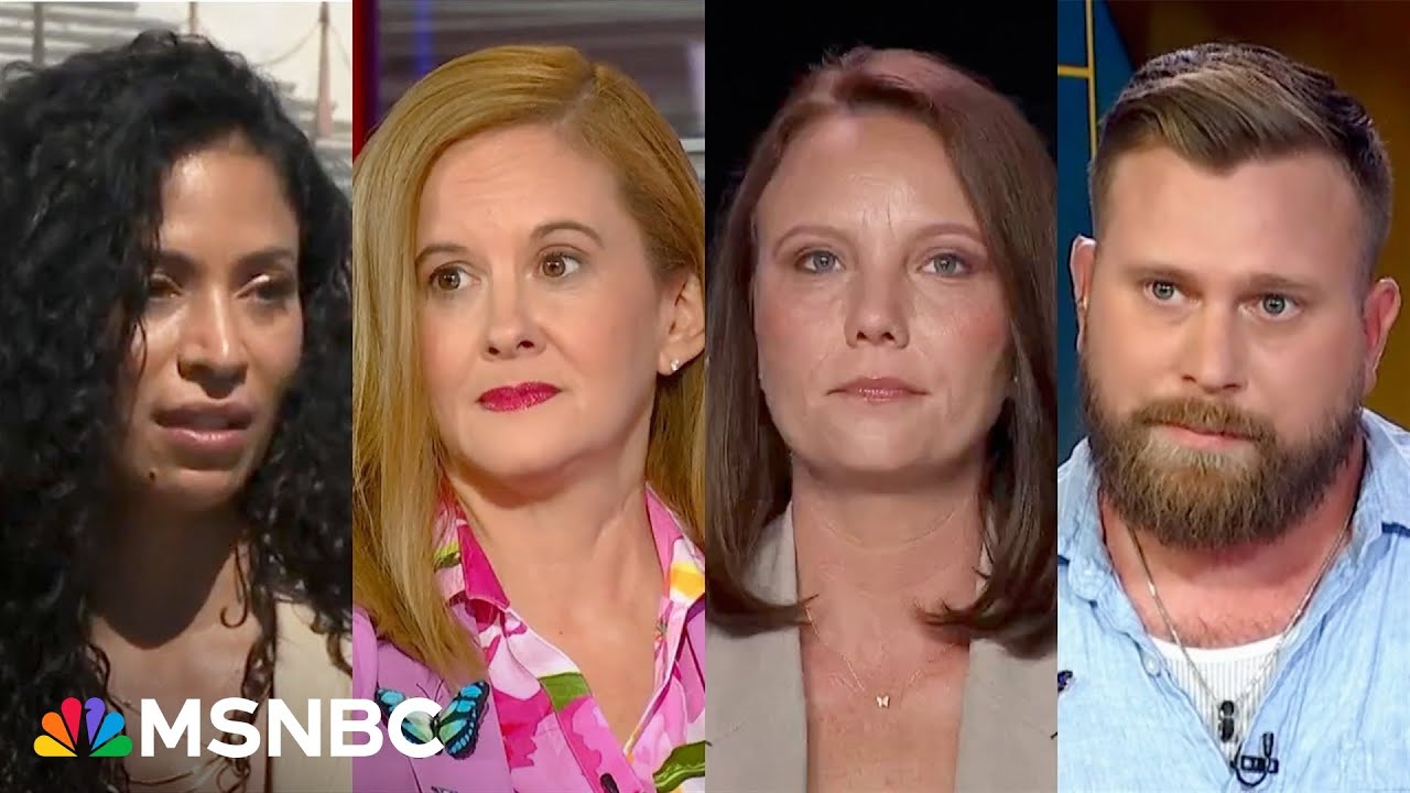 Epstein survivors, family SPEAK OUT on MSNBC: Demanding accountability and making their own list