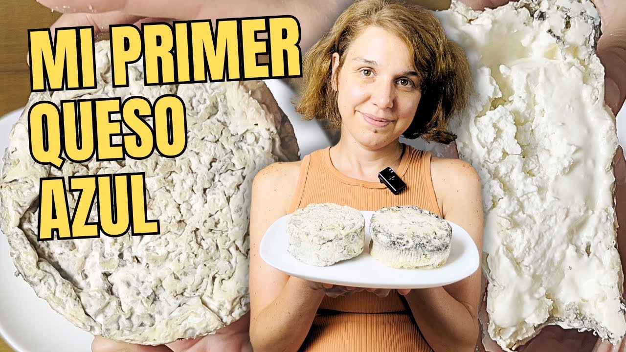 &iexcl;ASI HICE MI PRIMER QUESO AZUL EN CASA!