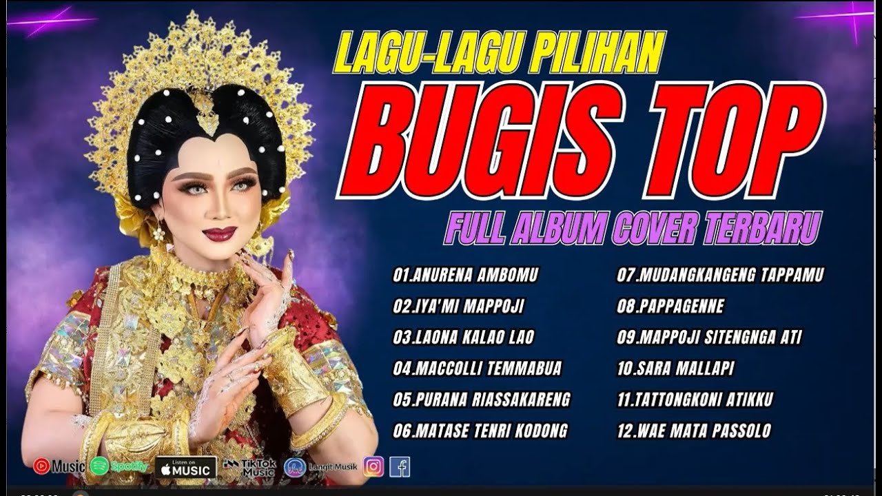 🔰KUMPULAN LAGU BUGIS POPULER 2025 VIRAL SOUND TIKTOK , ANURENA AMBOKU , Visual Pengantin Bugis