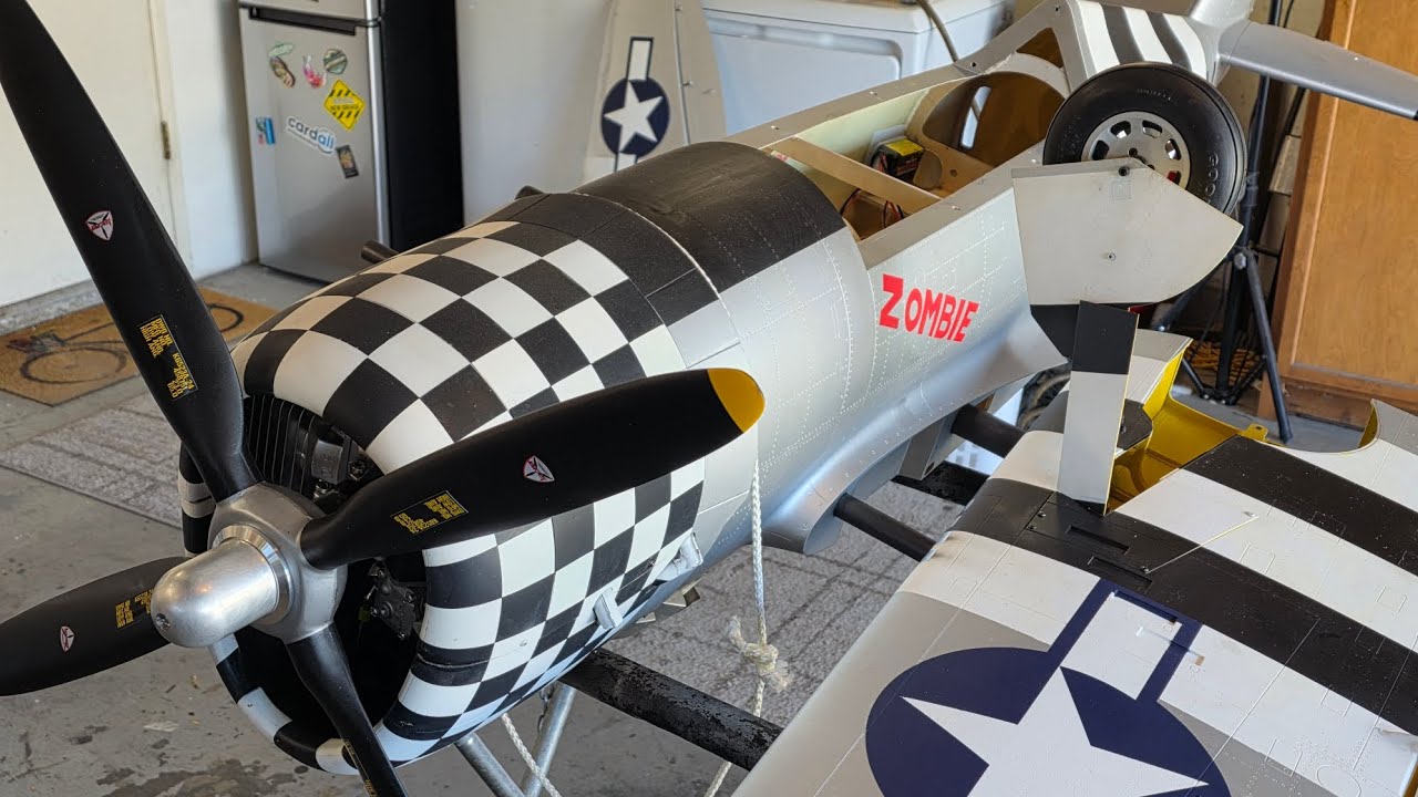 ROBART P-47 REPAIRS AND UPDATE