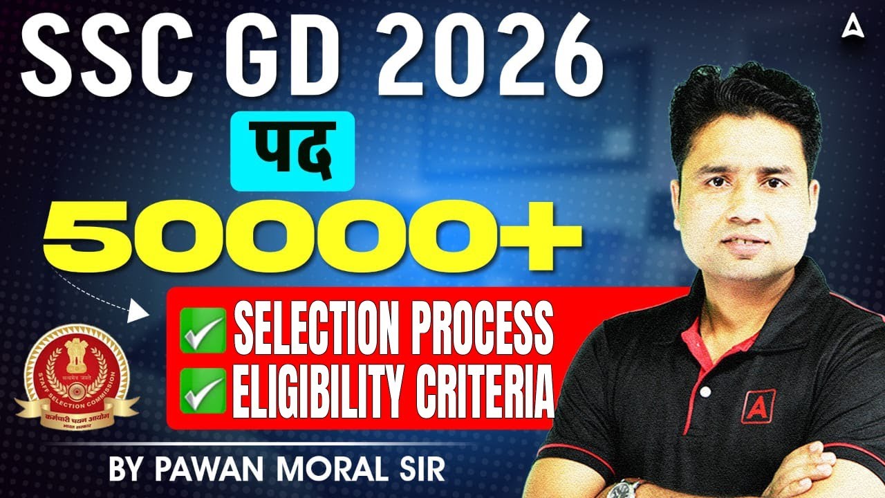SSC GD 2026 Vacancy | SSC GD Selection Process & Eligibility Criteria | SSC GD Age, Qualification
