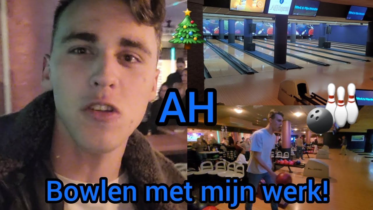 IN DE AVOND GAAN BOWLEN MET MIJN WERK, DE ALBERT HEIJN!! (Kerstvlog)