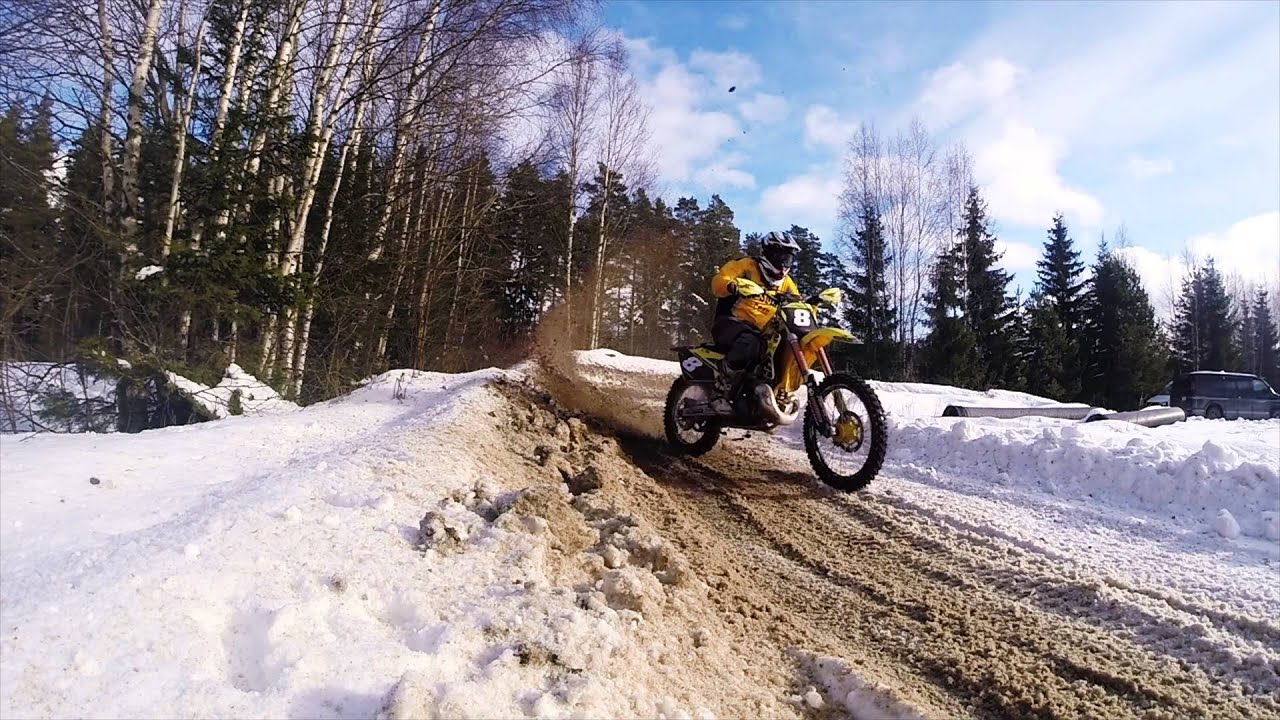 #Braapstyle / Winter motocross 100% GoPro footage