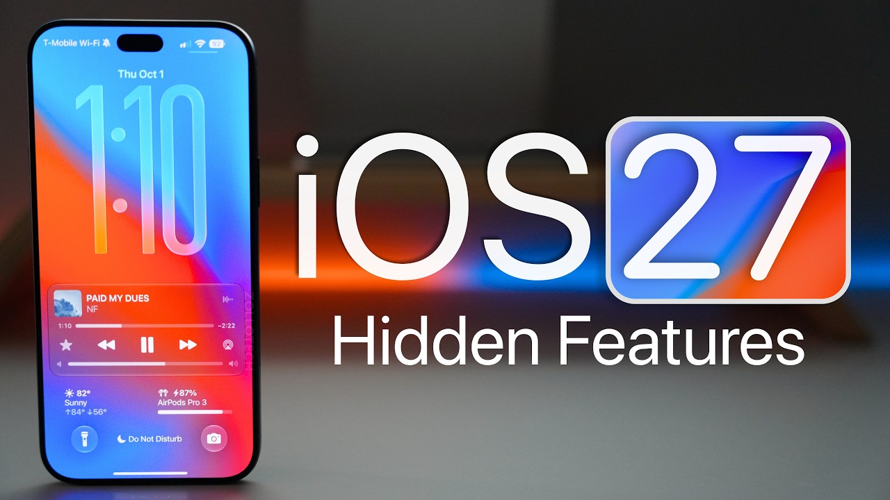 iOS 27 15+ Hidden Features!