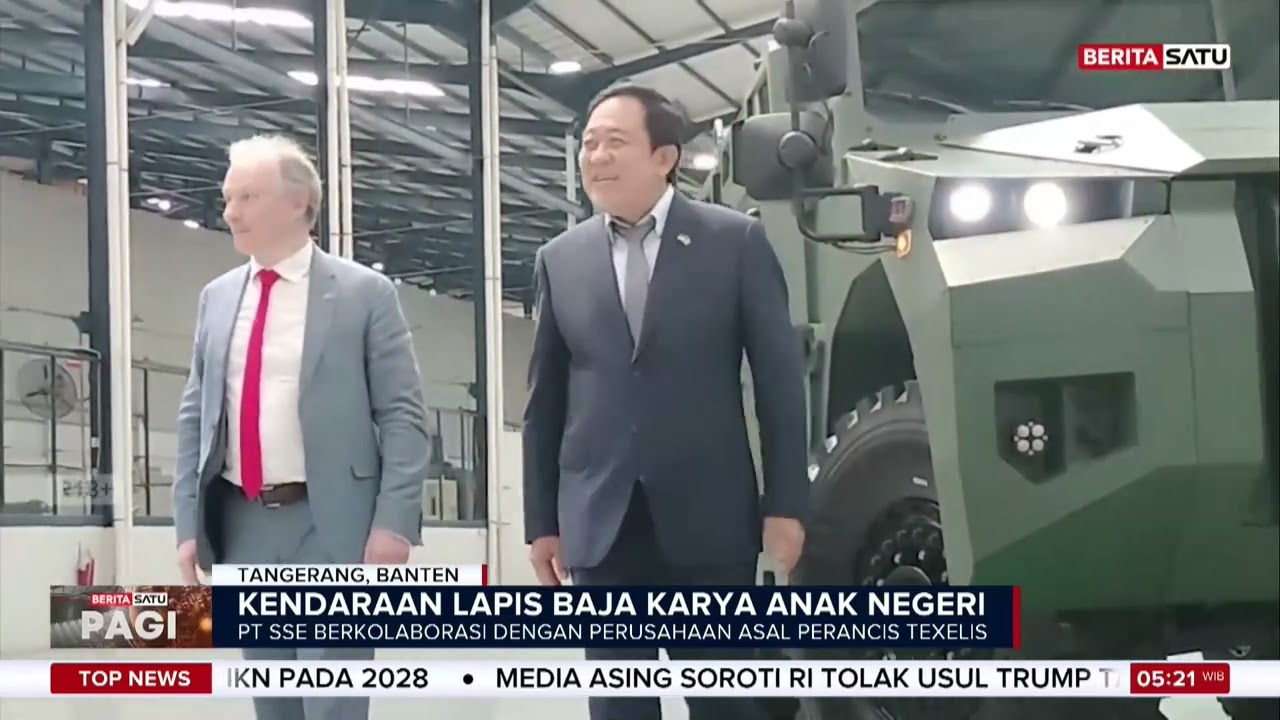 Keren! Melihat dari Dekat Kendaraan Lapis Baja Karya Anak Bangsa  | Beritasatu
