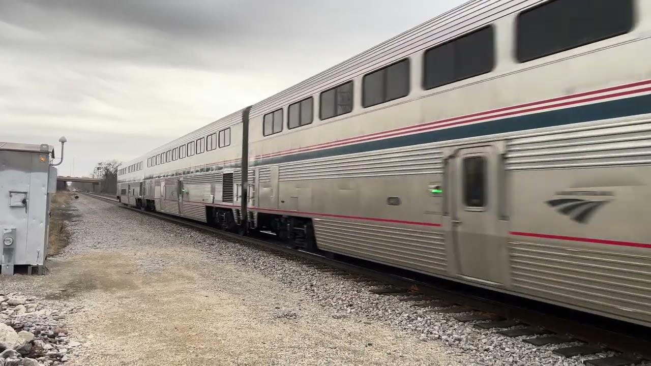 Trackside with Amtrak at Waterford 