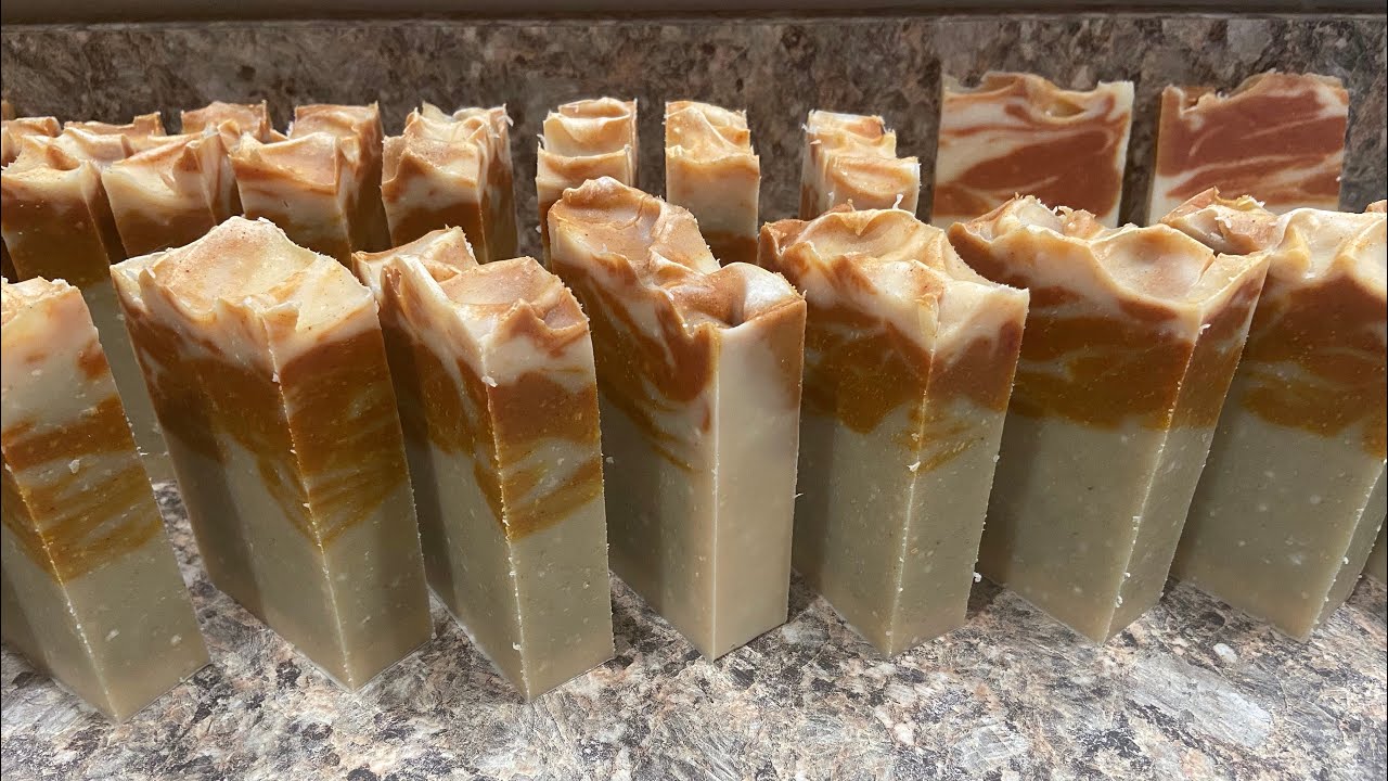 Cold processed soap | Sea Moss and Turmeric | For Clear SKIN