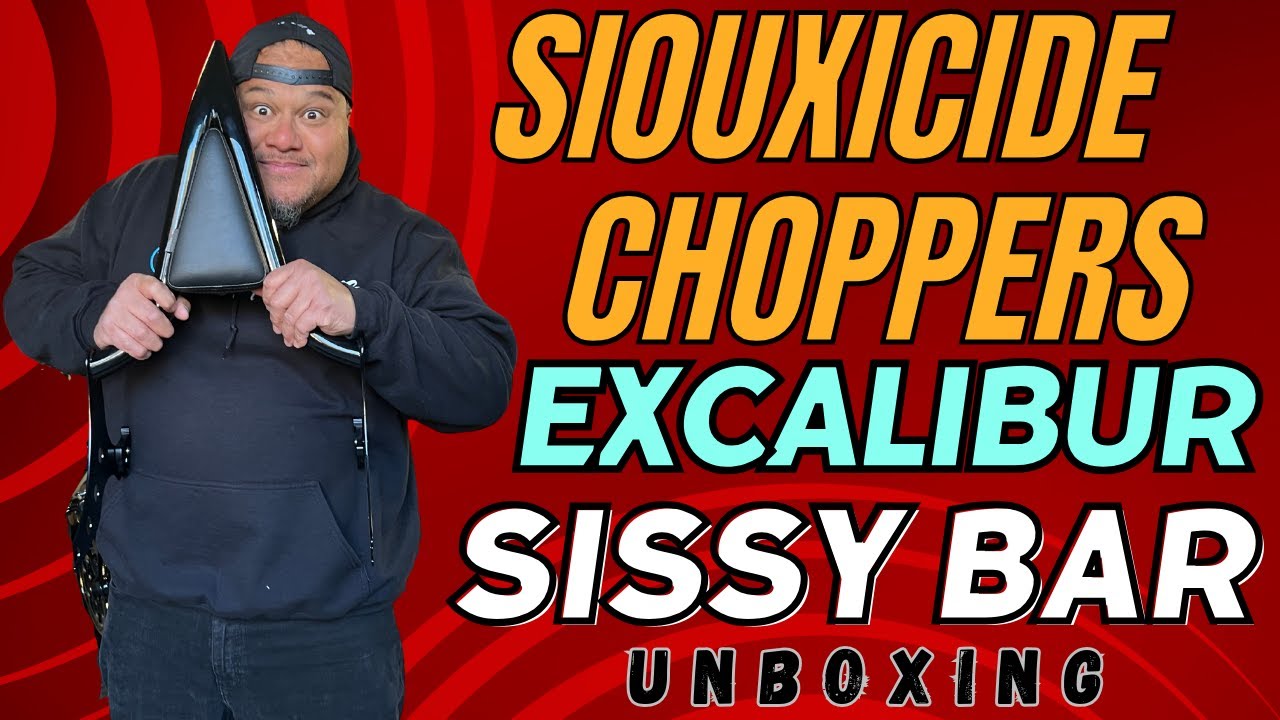 SIOUXICIDE CHOPPERS SISSY BAR | UNBOXING