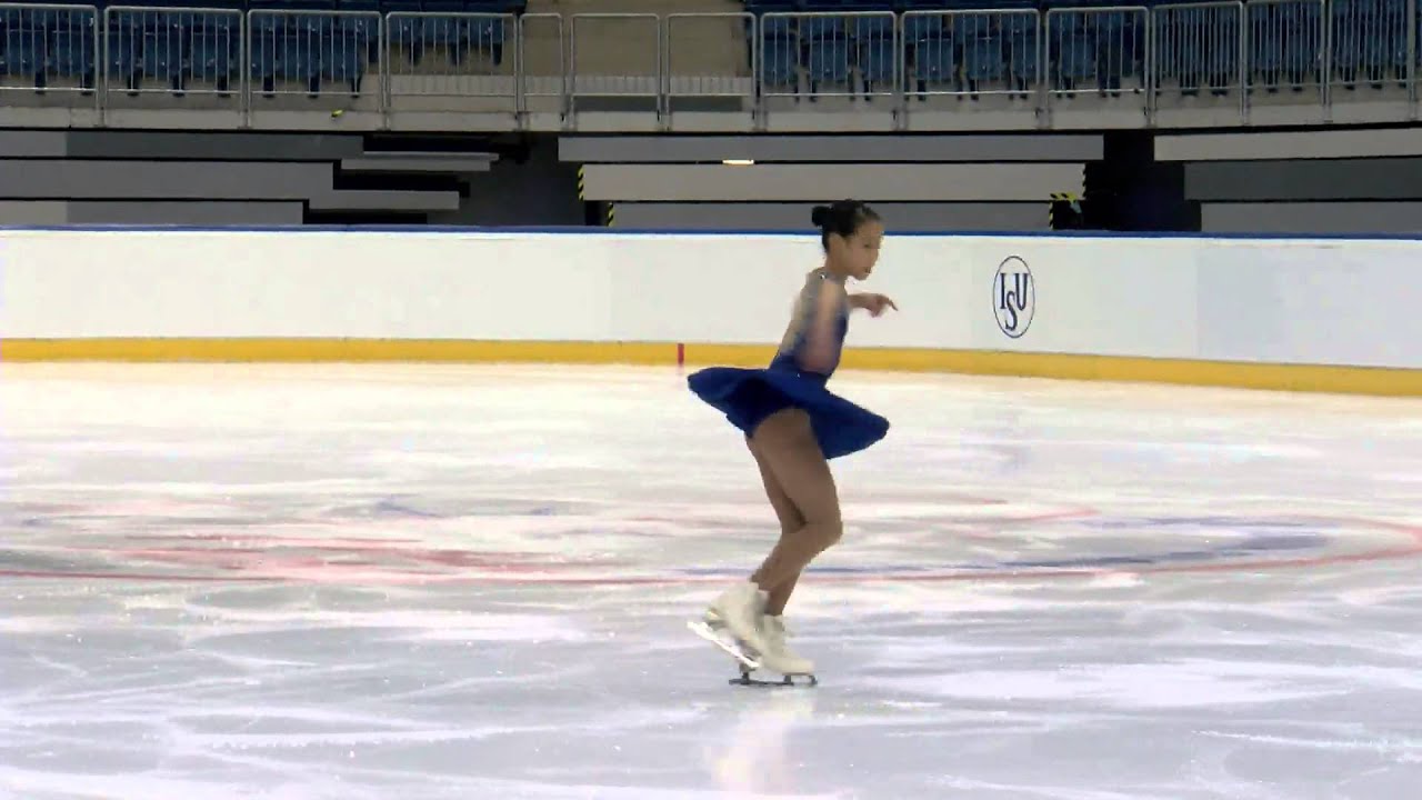 2015 ISU Junior Grand Prix Bratislava Ladies Short Program Mai MIHARA JPN