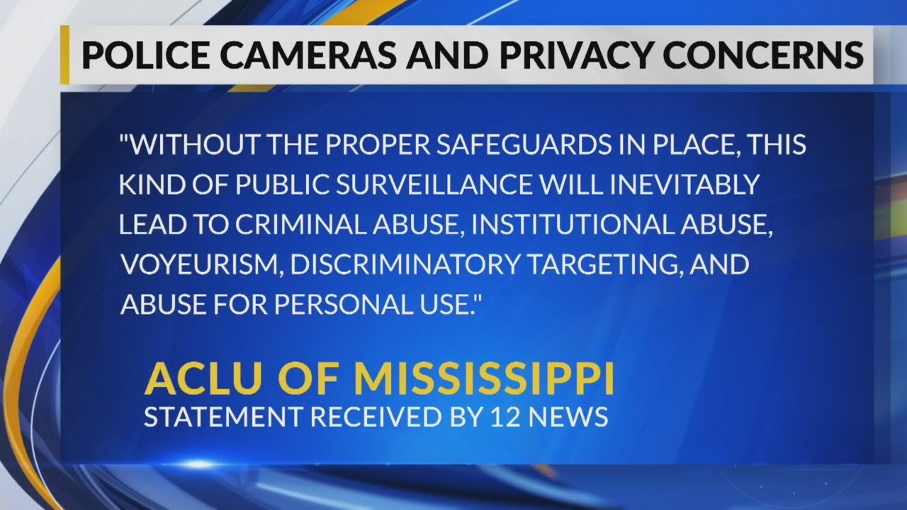 ACLU of Mississippi seeks partnership with JPD to prevent surveillance system abuse