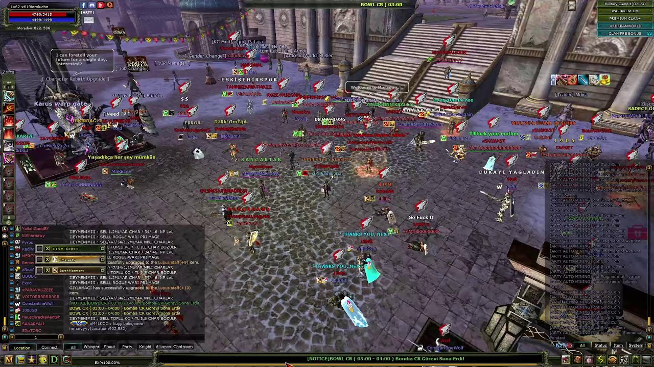 New Client Yeni Güncellemeler Ardremworld Mage PK #knightonline #ardreamworld