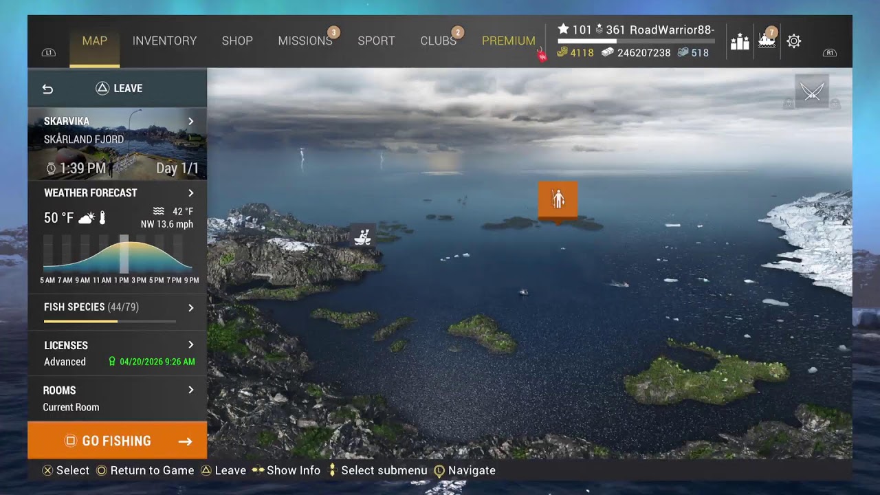 Fishing Planet - Norway Ps5 - Day 3 Part 2