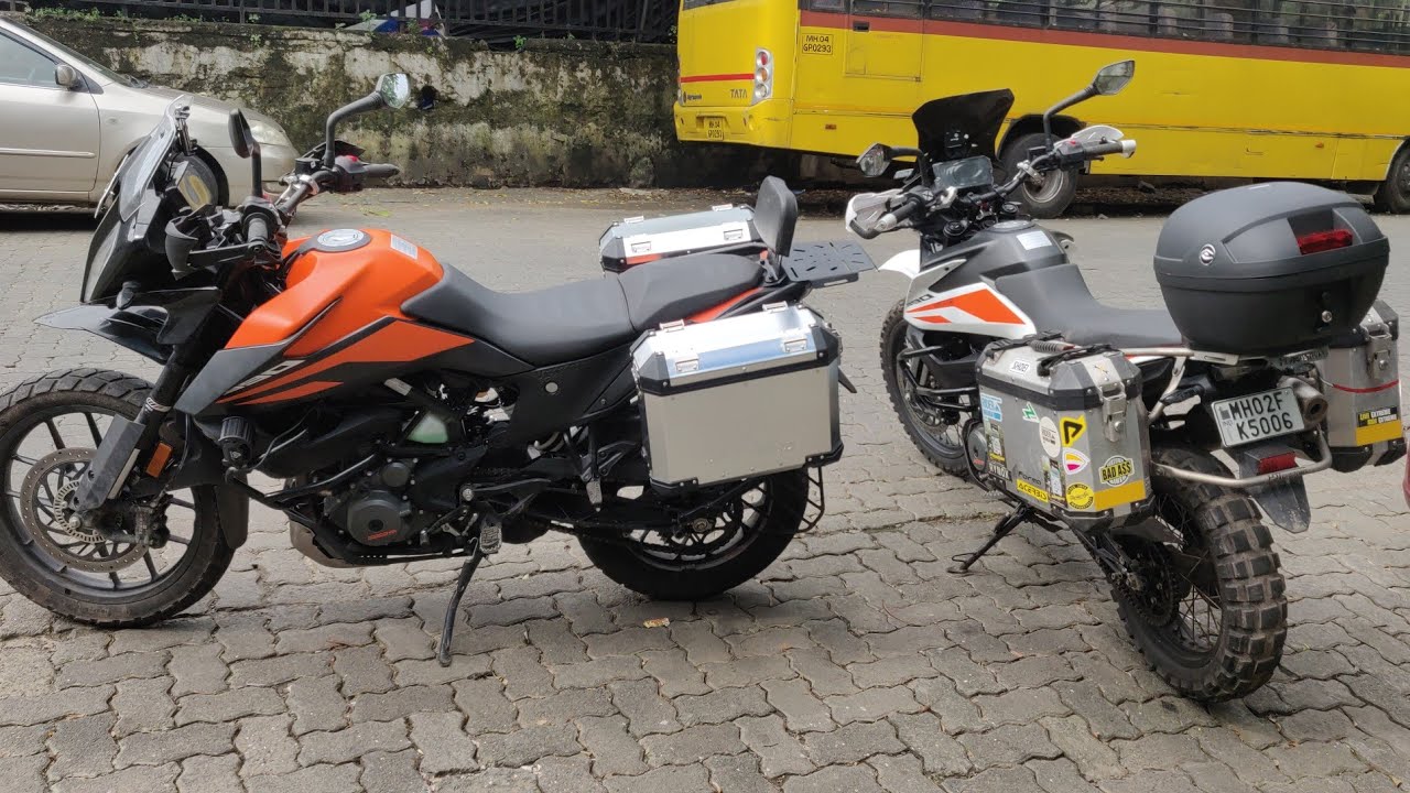 KTM390 adventure modication for Touring.