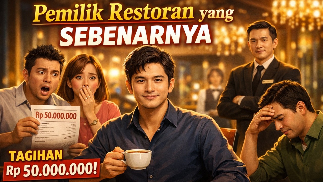 Dihina Saat Bukber Alumni, Mereka Tak Tahu Dia Pemilik Restoran! Tagihan 50 Juta Bikin Semua Shock