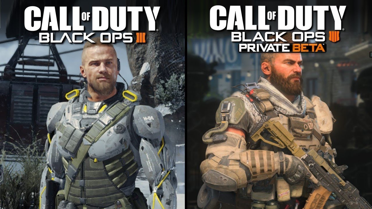 Call of Duty: Black Ops 3 vs Black Ops 4 (BETA) | Direct Comparison
