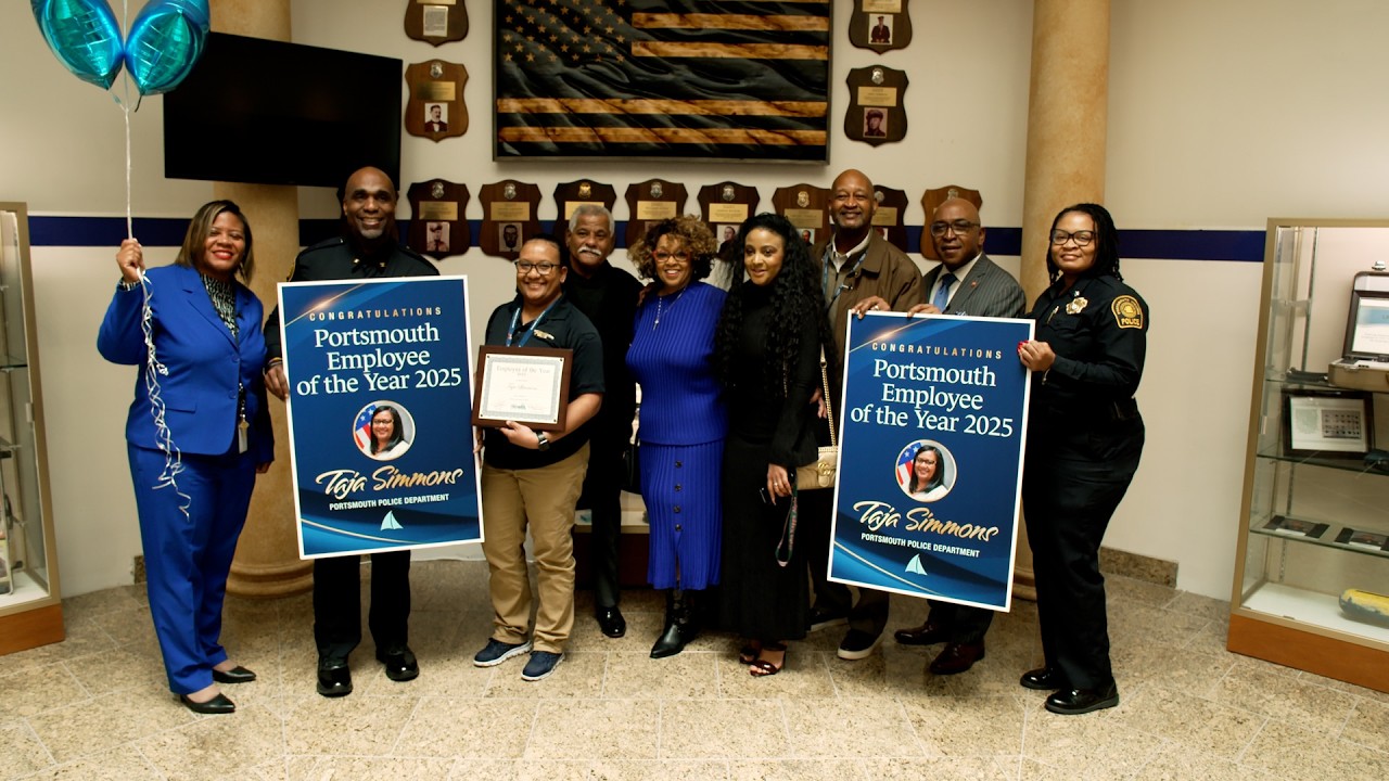 Taja Simmons 2025 City Of Portsmouth Employee Of The Year! Portsmouth Virginia CONGRATULATIONS!!!