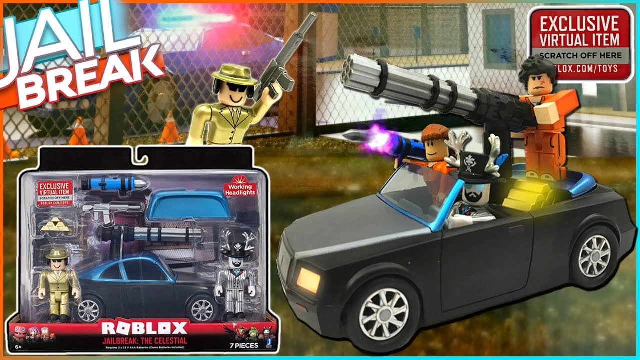 Побег из тюрьмы Roblox: Небесная машина + Код предмета! Распакованный набор специального издания