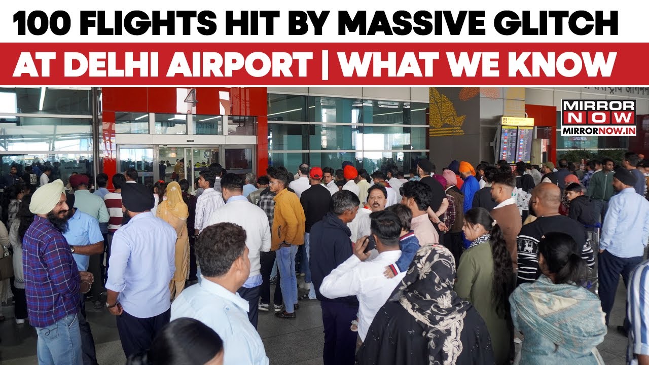 Delhi Airport Chaos: Over 100 Flights Delayed As ATC Glitch Hits Operations | What Do We Know?