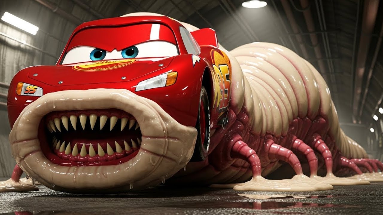 The Origin of White Worm McQueen – Curiosity Gone Wrong | McQueen Transformation