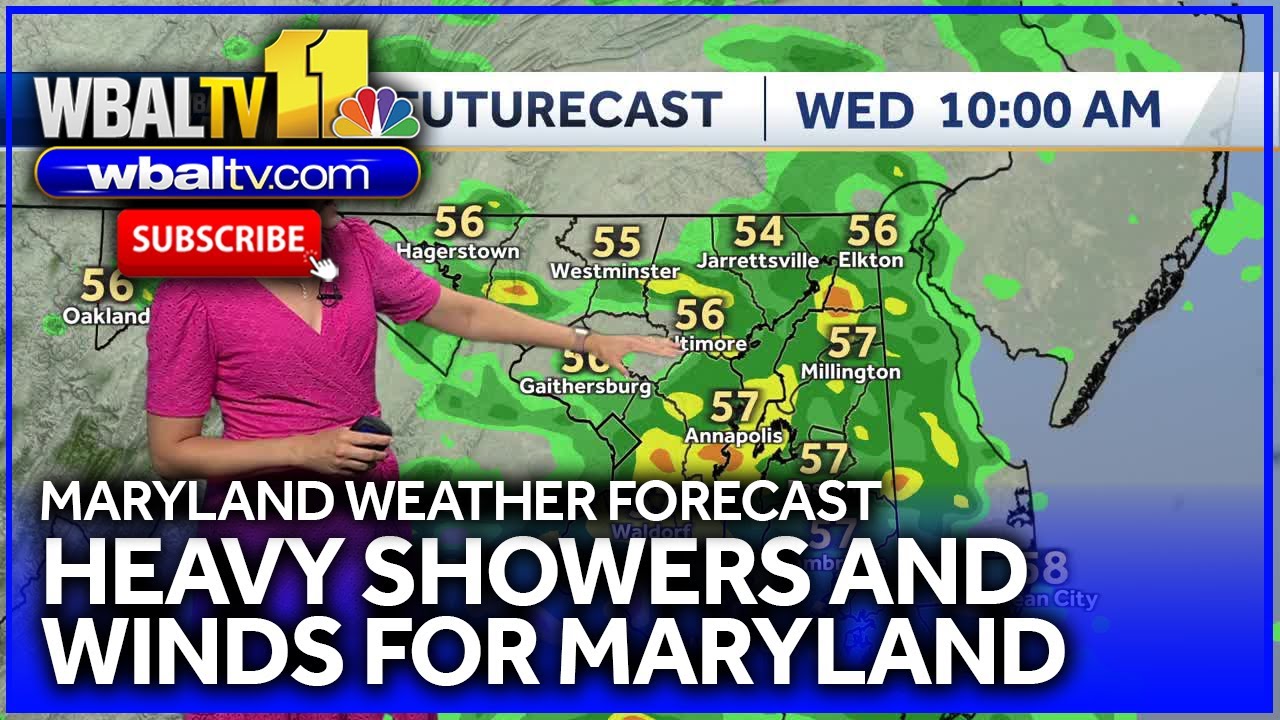 Impact Weather Wednesday with cooler temps and heavy showers