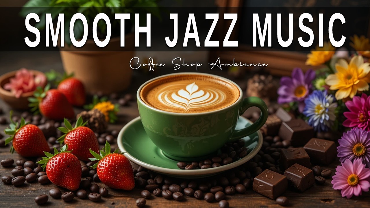 Smooth Jazz Music ☕ Bossa Nova background for Great Moods, Stress Relief & Relaxing
