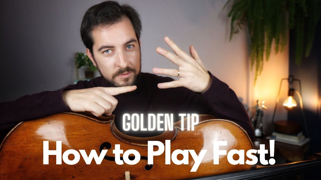DO THIS FOR A BETTER LEFT HAND AGILITY | GREAT CELLO TIP