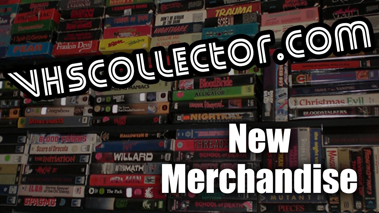 VHSCollector.com: New Merchandise