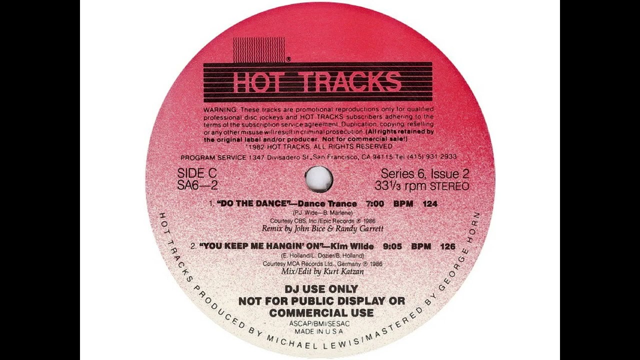 You Keep Me Hangin' On (Hot Tracks) - Kim Wilde