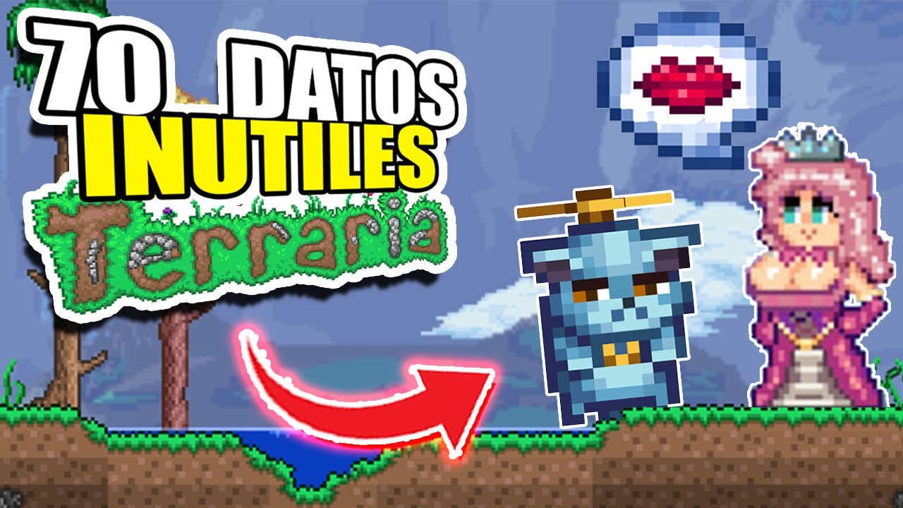 DATOS INSERVIBLES DE TERRARIA QUE NUNCA DEBISTE SABER 😳🌲
