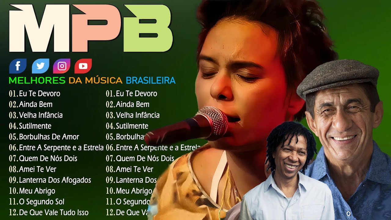 MPB Antigas - Música Popular Brasileira 2026 - Djavan,Vanessa Da Mata, Rita Lee #k20