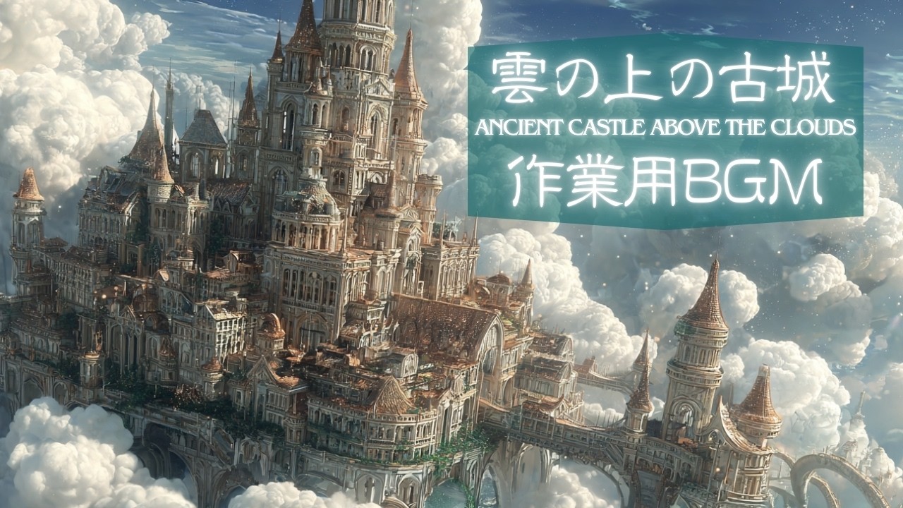 ケルト音楽｜雲の上の古城｜静かな集中のためのケルトLo-fi BGM