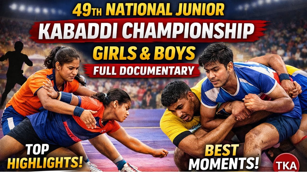 49th National Jr. Kabaddi Championship 2025 Documentary | Full Highlights & Journey | TKA
