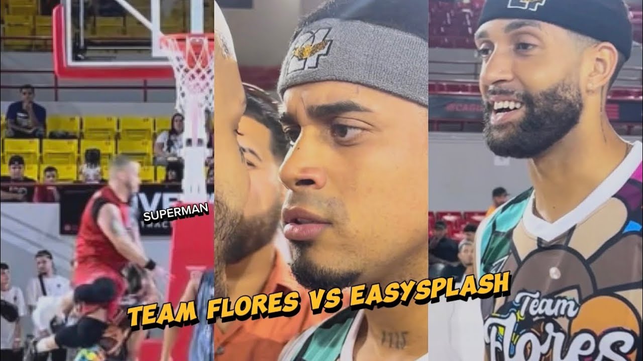 EASYSPLASH VS MICHAEL FLORES BEBOTE SPECIAL EVENT AT THE CRIOLLOS COLISEUM IN CAGUAS #nba