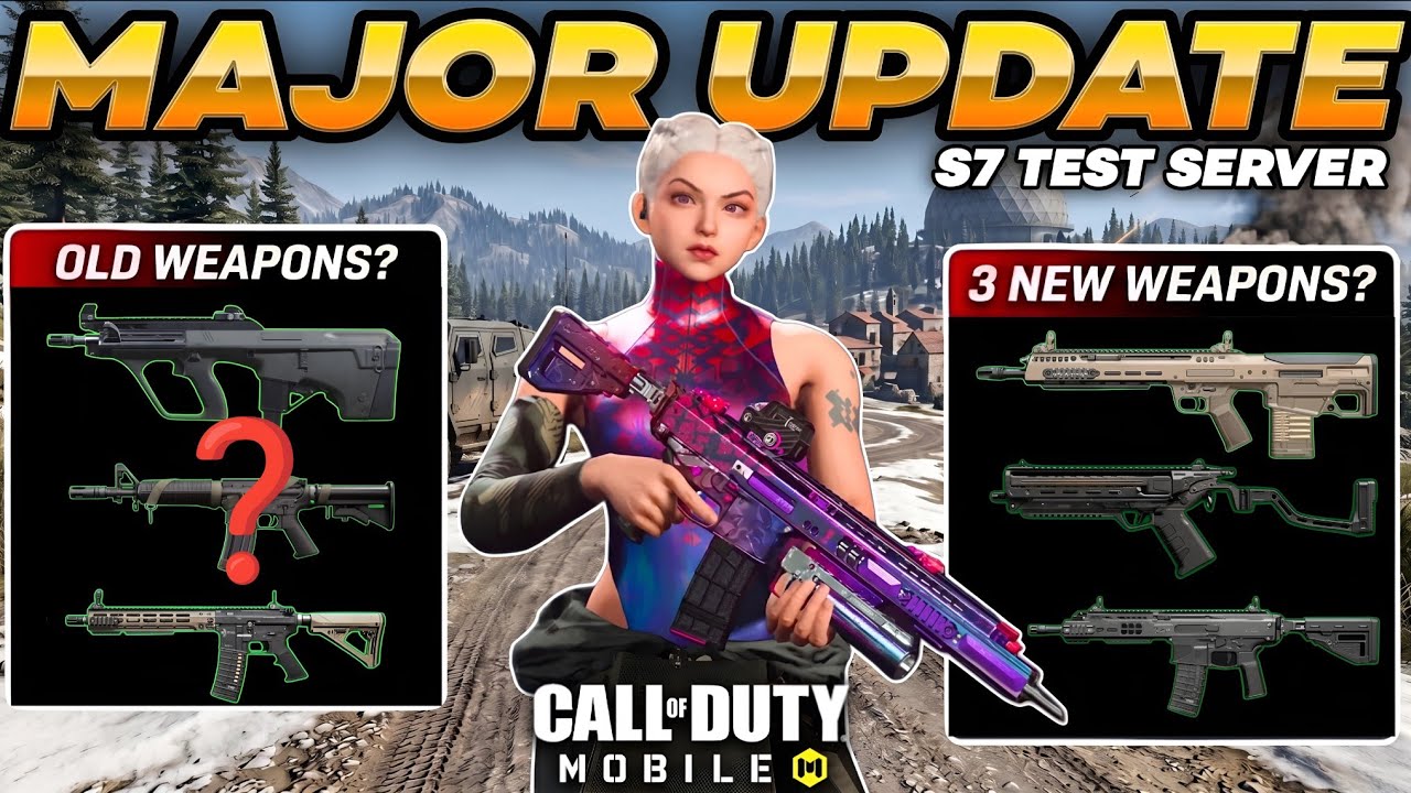 COD Mobile Season 7 Test Server Registration Guide | New Weapons, Dev Responses & Major Changes