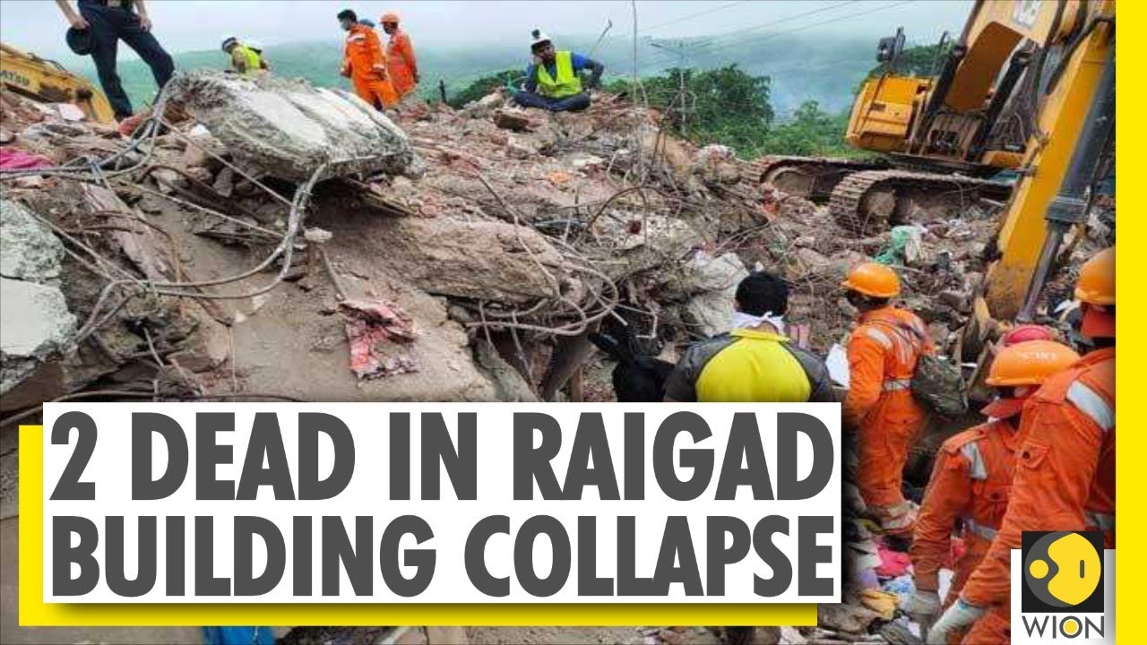 Maharashtra | 2 dead in Raigad builiding collapse, 30 still feared trapped | WION News