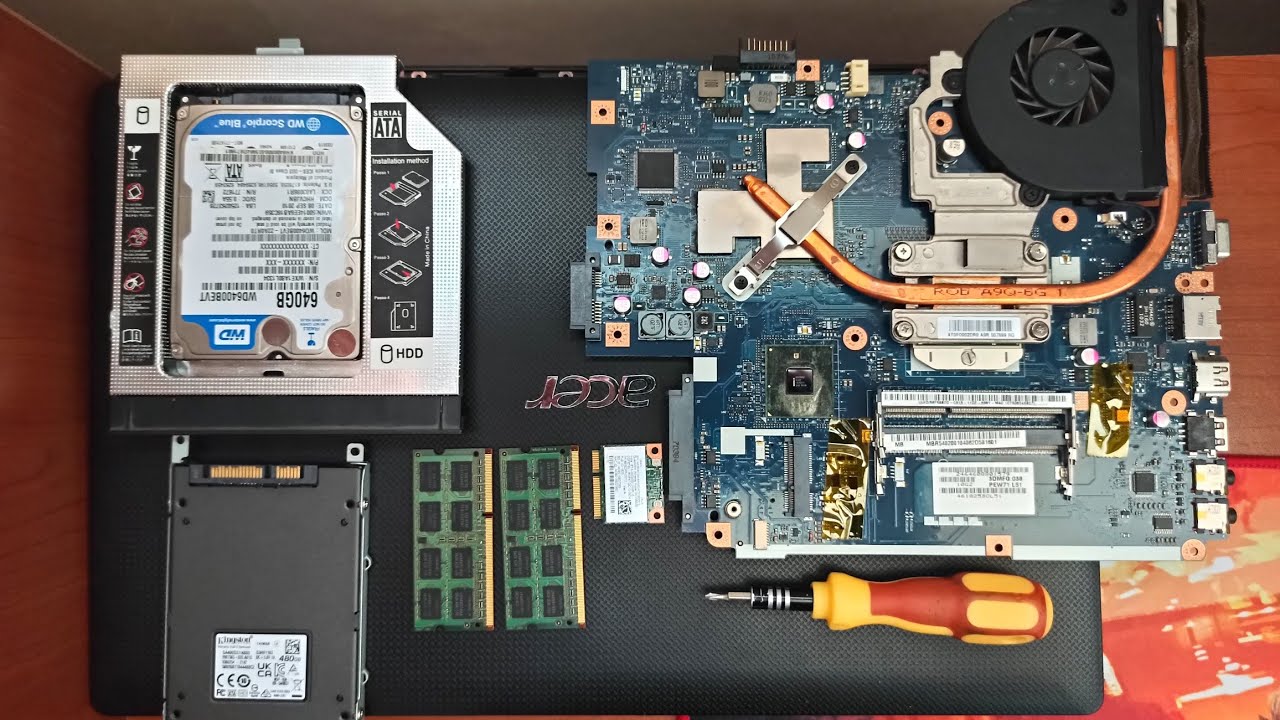 Acer aspire 5742 termal paste change