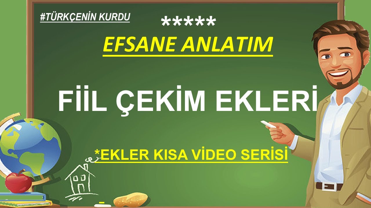 Ekler | Fiil Çekim Ekleri | Kip Ekleri | Çekim Ekleri | Haber Kipleri | Dilek Kipleri | Bildirme Kip